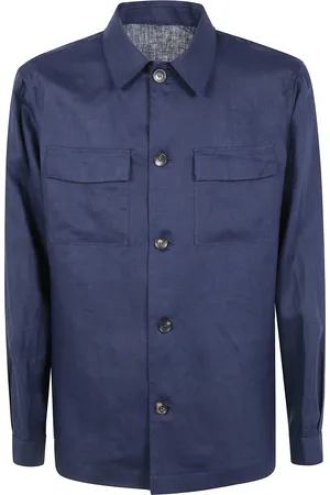 MICHAEL COAL Hombre, Chaquetas, Azul, Talla: M