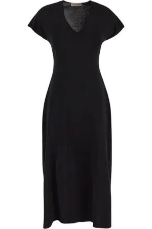 GENTRYPORTOFINO Mujer, Vestidos, Negro, Talla: XS