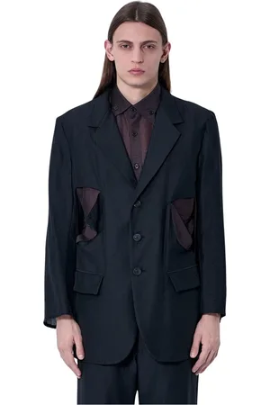 YOHJI YAMAMOTO Hombre, Chaquetas, Negro, Talla: M