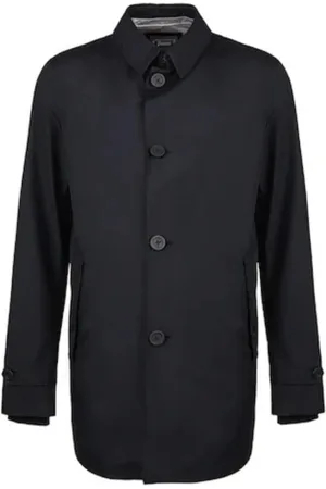 HERNO Hombre, Abrigos, Negro, Talla: 2XL