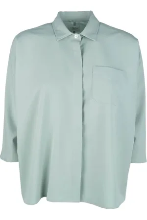 CRUNA Mujer, Blusas y Camisas, Verde, Talla: S