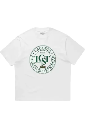 Lacoste Hombre, Camisetas, Blanco, Talla: S