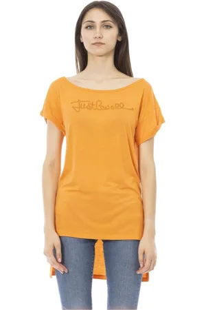 Roberto Cavalli Mujer, Camisetas, Naranja, Talla: M