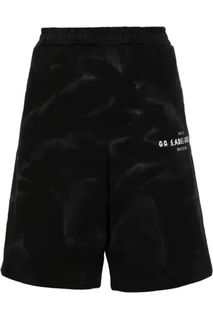44 Label Group Hombre, Pantalones cortos, Negro, Talla: L