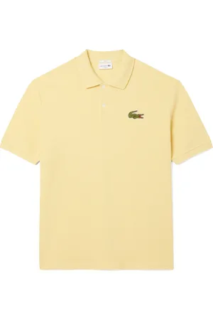 Lacoste Hombre, Camisetas, Amarillo, Talla: L