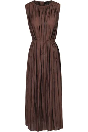 Roberto Collina Mujer, Vestidos, Marrón, Talla: M