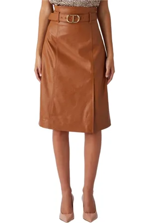 Twin-Set Mujer, Faldas, Marrón, Talla: S