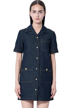 Moncler Mujer, Vestidos, Azul, Talla: M