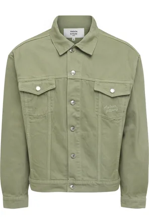 Maison Kitsuné Hombre, Chaquetas, Verde, Talla: M
