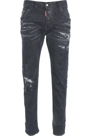 Dsquared2 Hombre, Vaqueros, Negro, Talla: S
