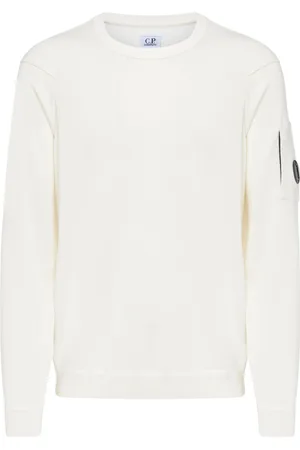 C.P. Company Hombre, Sudaderas, Blanco, Talla: M