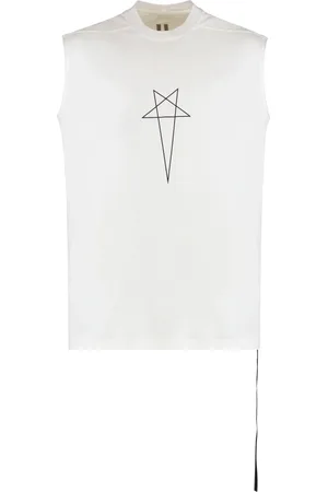 Rick Owens Hombre, Camisetas, Blanco, Talla: 2XL