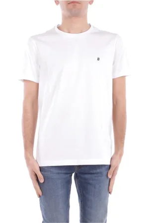 Dondup Hombre, Camisetas, Blanco, Talla: M
