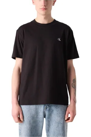 Calvin Klein Hombre, Camisetas, Negro, Talla: M