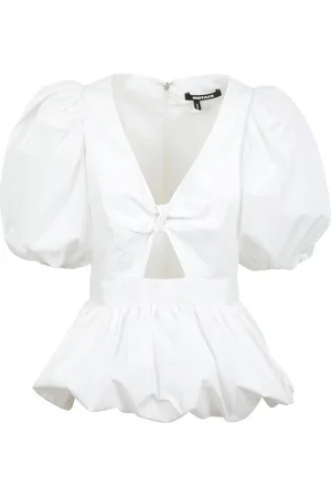 ROTATE Mujer, Blusas y Camisas, Blanco, Talla: M