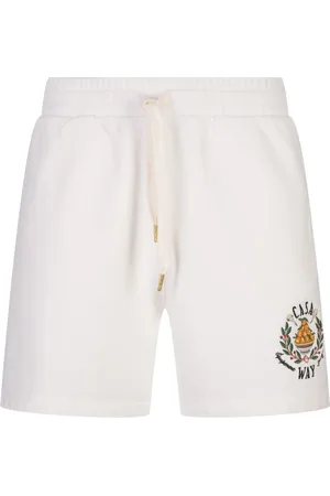 Casablanca Hombre, Pantalones cortos, Blanco, Talla: M