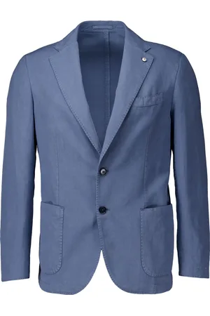 Lubiam Hombre, Chaquetas, Azul, Talla: L