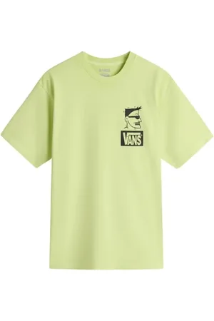 Vans Hombre, Camisetas, Verde, Talla: S