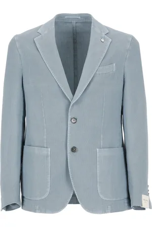 Lubiam Hombre, Chaquetas, Azul, Talla: XL