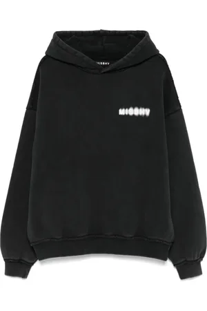 MISBHV Hombre, Sudaderas, Negro, Talla: 2XL