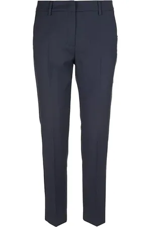 Max Mara Hombre, Pantalones, Azul, Talla: W42