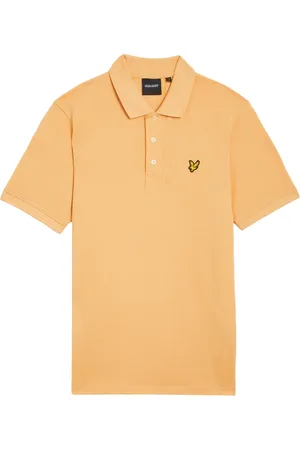 Lyle & Scott Hombre, Camisetas, Naranja, Talla: L