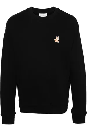 Maison Kitsuné Hombre, Sudaderas, Negro, Talla: XL