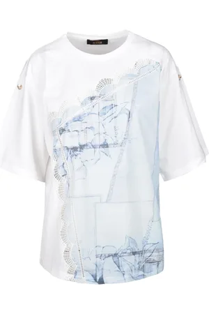 Twin-Set Mujer, Camisetas, Blanco, Talla: XS