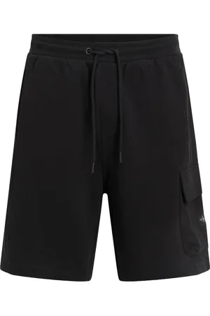 Calvin Klein Hombre, Pantalones cortos, Negro, Talla: XL