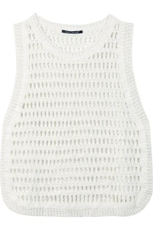 Luisa Cerano Mujer, Jerseys, Blanco, Talla: S