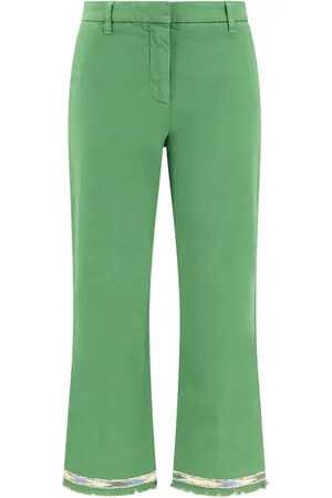 TRUE ROYAL Mujer, Pantalones, Verde, Talla: S