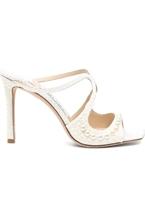 Jimmy Choo Mujer, Zapatos, Blanco, Talla: 38 EU