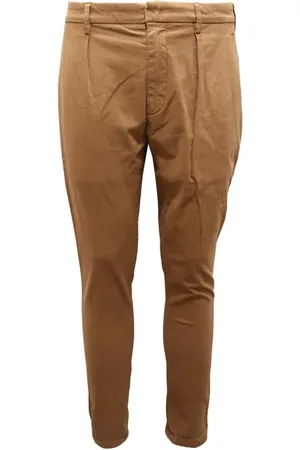 Dondup Hombre, Pantalones, Marrón, Talla: W34