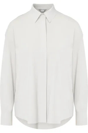 Max Mara Mujer, Blusas y Camisas, Gris, Talla: L