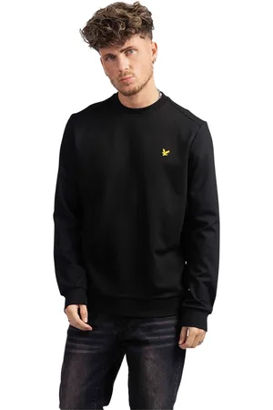 Lyle & Scott Hombre, Sudaderas, Negro, Talla: L
