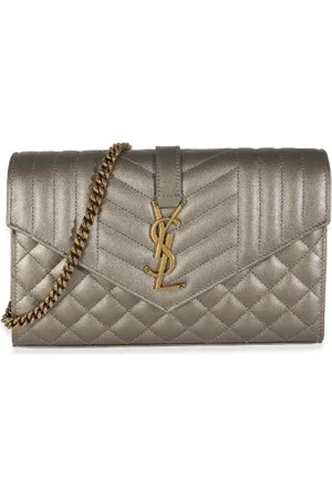Saint Laurent Mujer, De segunda mano, Gris, Talla: ONE Size