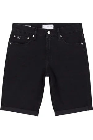 Calvin Klein Hombre, Pantalones cortos, Negro, Talla: W31