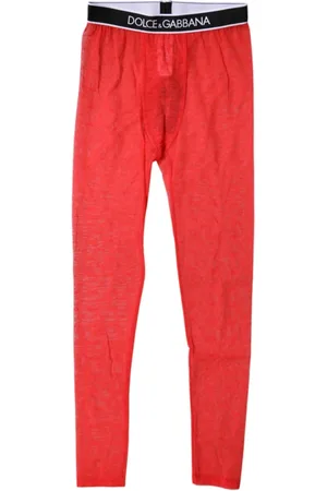 Dolce & Gabbana Mujer, Pantalones, Rojo, Talla: S