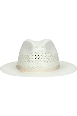Borsalino Mujer, Accesorios, Blanco, Talla: L