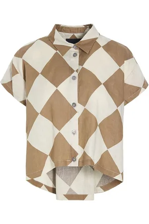 Bitte Kai Rand Mujer, Blusas y Camisas, Marrón, Talla: 2XL