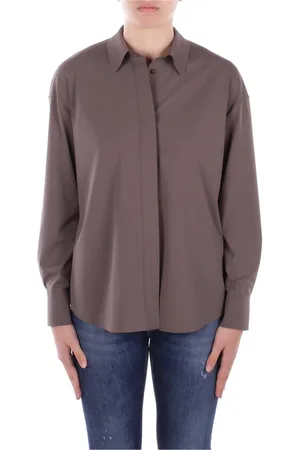 Max Mara Mujer, Blusas y Camisas, Marrón, Talla: M