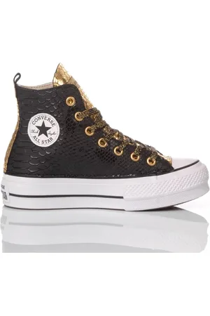 Converse Mujer, Zapatos, Negro, Talla: 38 EU