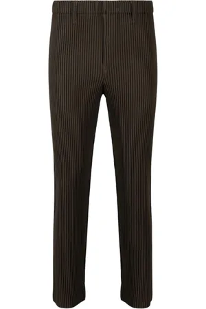 Issey Miyake Hombre, Pantalones, Marrón, Talla: L