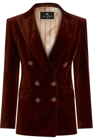 Etro Mujer, Chaquetas, Rojo, Talla: S