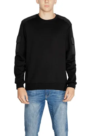 Antony Morato Hombre, Sudaderas, Negro, Talla: S