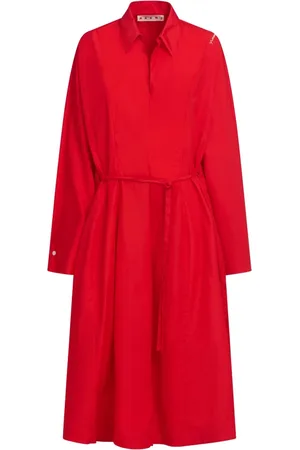 Marni Mujer, Vestidos, Rojo, Talla: S