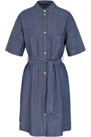 Armani Exchange Mujer, Vestidos, Azul, Talla: 2XS