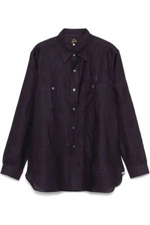 Pins & Needles Hombre, Camisas, Púrpura, Talla: M