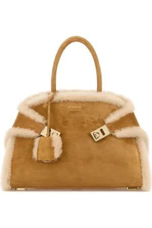 Salvatore Ferragamo Mujer, Bolsos, Marrón, Talla: ONE Size