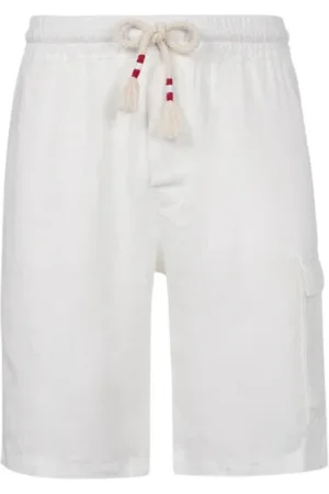MC2 SAINT BARTH Hombre, Pantalones cortos, Blanco, Talla: S